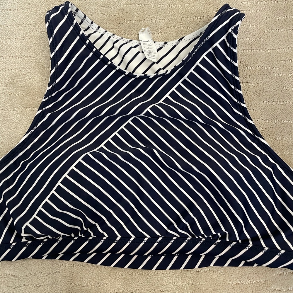 Athleta Reversible Halter Sports Bra/ Swim top!